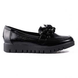 Goodin Mocassini donna Shelovet neri con cristalli nero