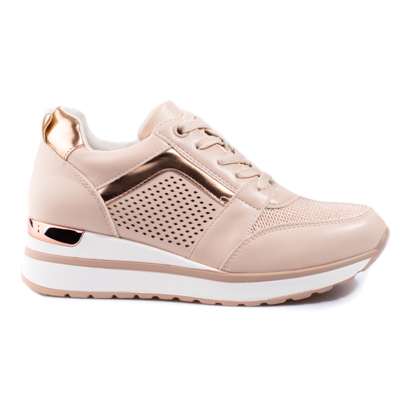 Sneakers Shelovet da donna beige alla moda