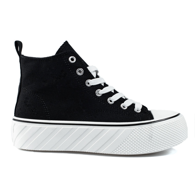Sneakers alte Shelovet nere da donna nero