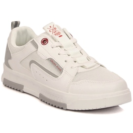Scarpe sportive Cross Jeans LL2R4011C bianche bianca
