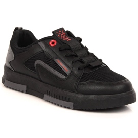 Scarpe sportive nere Cross Jeans LL2R4012C nero