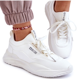 Sneakers da donna Memory Foam System Big Star LL274417 Bianche bianco