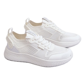 Sneakers comode da donna Memory Foam System Big Star LL274415 Bianche bianca