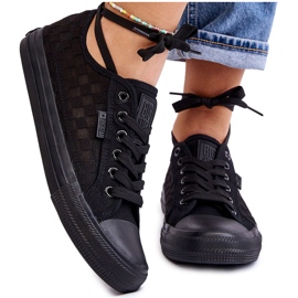 Sneakers Classiche Basse Big Star LL274072 Nere nero