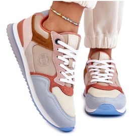 Scarpe Sportive da Donna Sistema Memory Foam Big Star LL274348 Multicolore