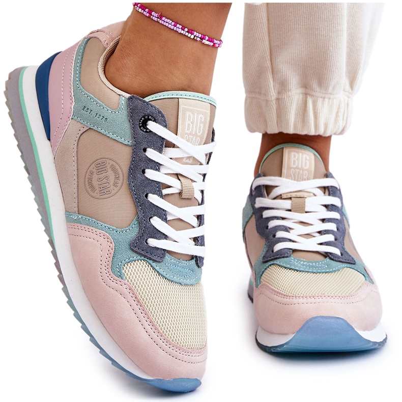 Scarpe Sportive da Donna Memory Foam System Big Star LL274347 Multicolore