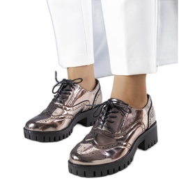 Scarpe nere metallizzate di Myra nero