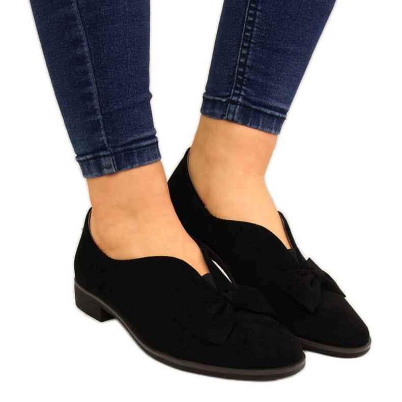 Scarpe da donna con fiocco nero Jezzi