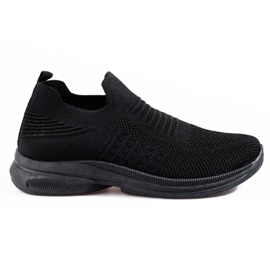 Scarpe sportive con plateau Shelovet nere nero