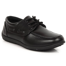 Scarpe da comunione formali per bambino American Club 51/23 nere nero