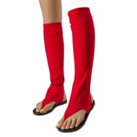 Infradito rosse di Irma rosso