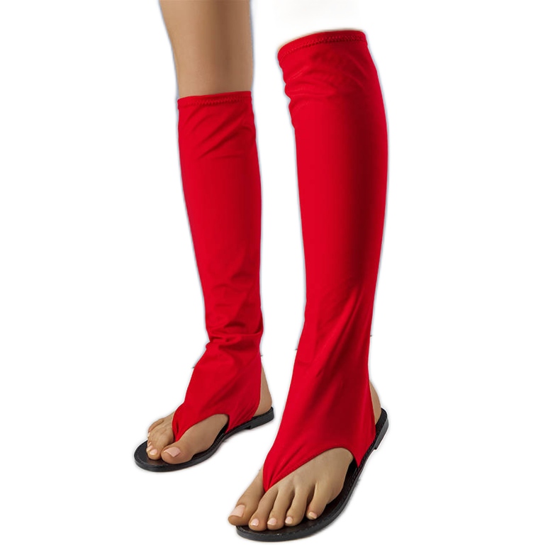 Infradito rosse di Irma rosso