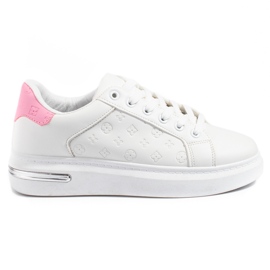 Scarpe sportive bianche da donna Shelovet con motivo bianca