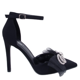 Seastar Spille con fiocco in tulle di Triana Black nero