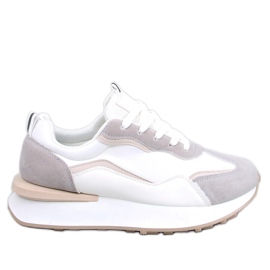 PA1 Sneakers da donna Mabel BIANCO/BEIGE/GRIGIO