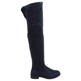 PA1 Stivali sopra il ginocchio, blu navy MR-2 Navy