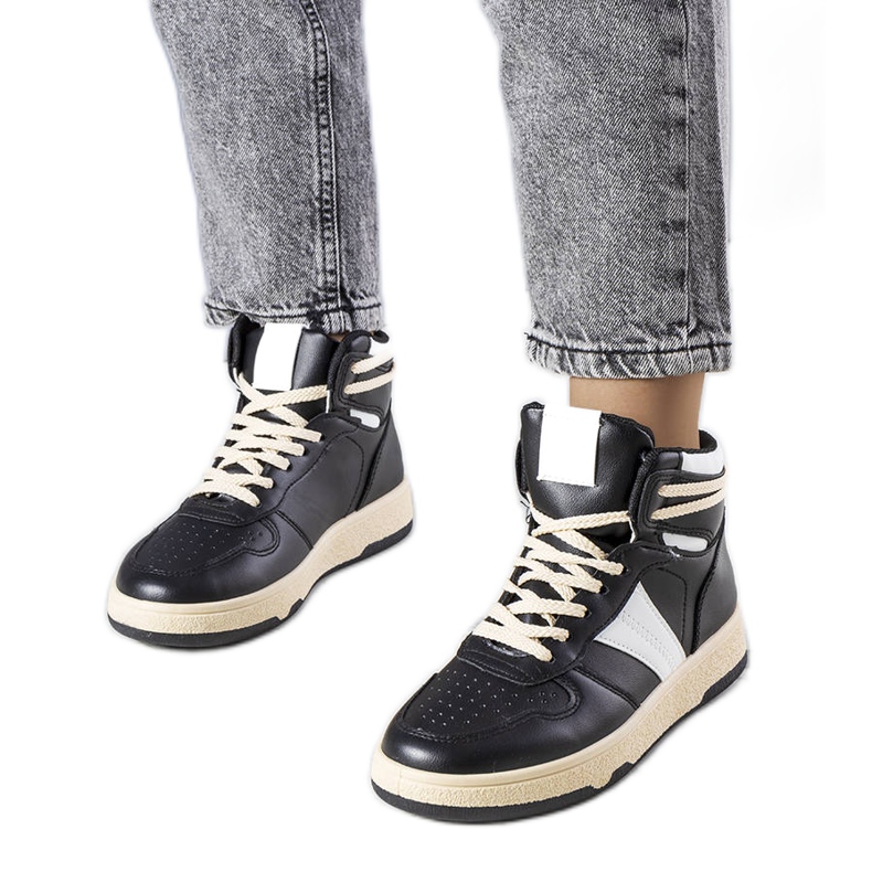 Stivaletti neri di Robin nero