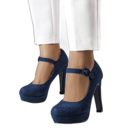 Décolleté blu navy di Lynda