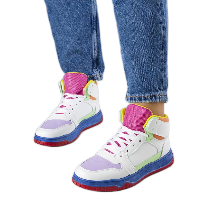 Colorate sneaker alte Elizabeth multicolore
