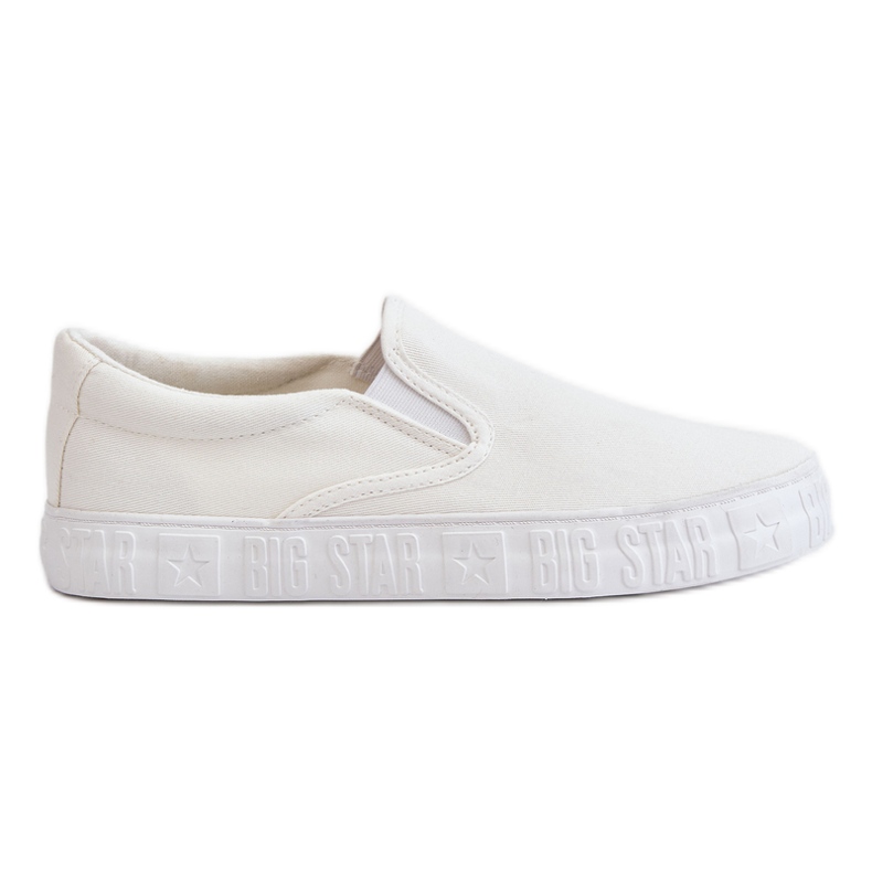 Sneakers Donna Slip-On Big Star LL274389 Bianche bianca