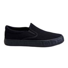 Sneakers da donna Slip-On Big Star LL274392 Nere nero