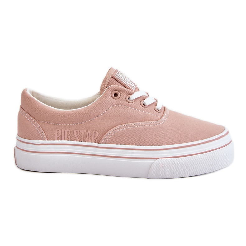 Scarpe da ginnastica con plateau da donna Big Star LL274229 Rosa