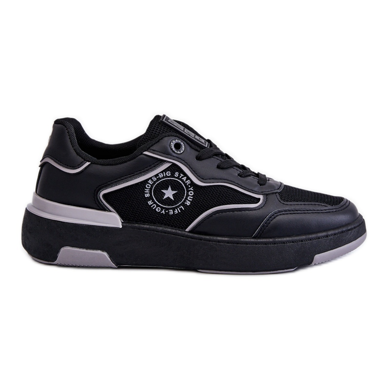 Scarpe sportive da donna Big Star LL274443 nere e grigie nero