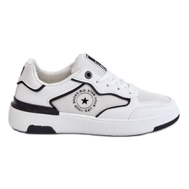 Scarpe Sportive da Donna Big Star LL274440 Bianche e Nere bianca