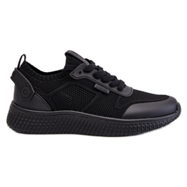 Sneakers comode da donna Memory Foam System Big Star LL274414 nere nero