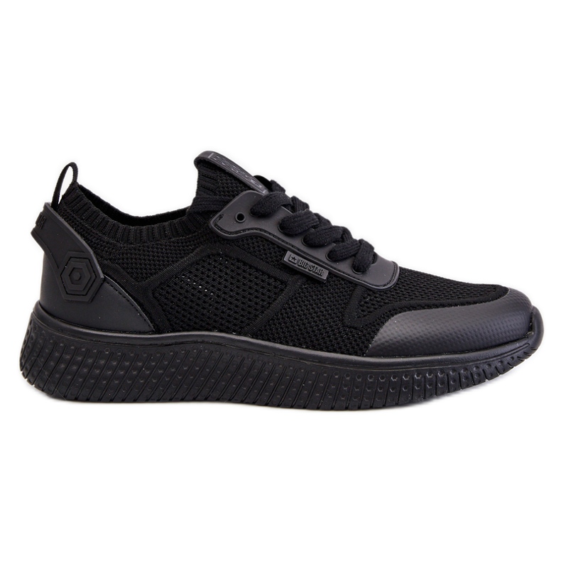 Sneakers comode da donna Memory Foam System Big Star LL274414 nere nero