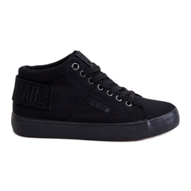 Sneakers alte classiche da donna Big Star LL274001 nere nero
