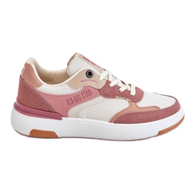 Scarpe Sportive Donna Sneakers Big Star LL274438 Rosa-Bianco