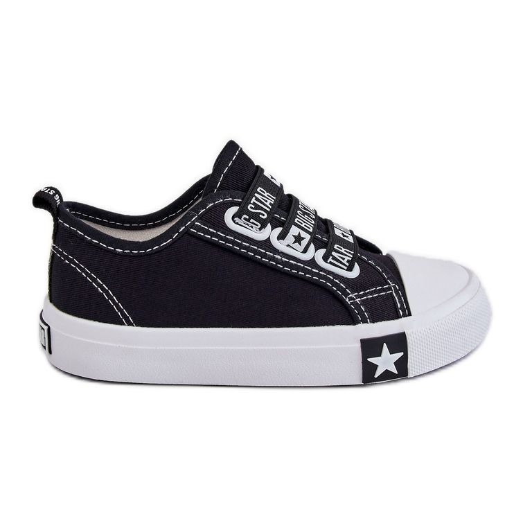 Sneakers da bambino Big Star LL374006 Nere nero