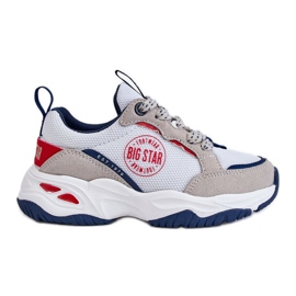 Scarpe Sportive per Bambini Sistema Memory Foam Big Star JJ374269 Bianche bianco