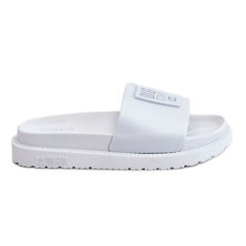Pantofole da donna Big Star LL274428 Bianche bianca