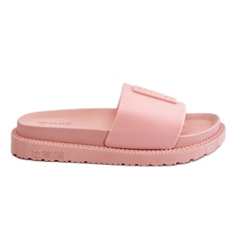 Pantofole da donna Big Star LL274425 rosa chiaro