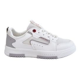 Sneakers basse da donna Cross Jeans LL2R4011C Bianche bianca