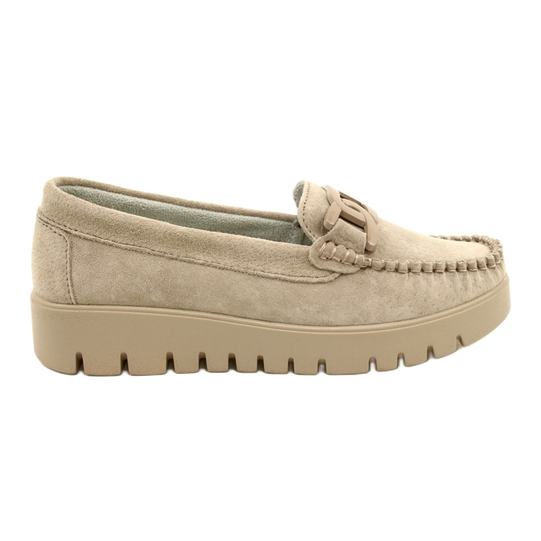 Mocassini in pelle Filippo DP3334/23 BE beige