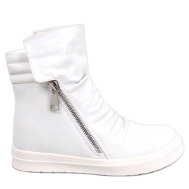 BM Miconi Sneakers alte bianche bianco