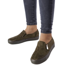 Le scarpe da ginnastica verdi di Gary verde