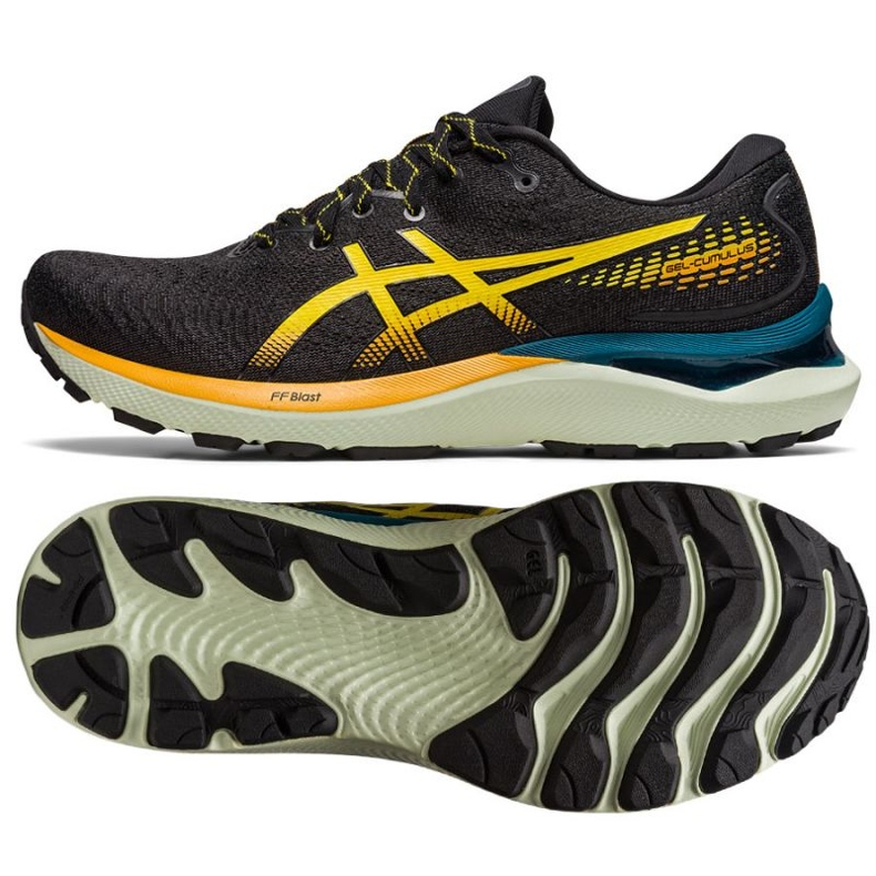 Scarpe da corsa Asics Gel-Cumulus 24 Tr M 1011B572 750 nero nero