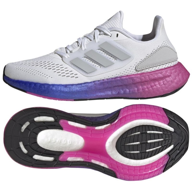 Scarpe da corsa adidas Pure Boost 22 W HQ8576 bianca