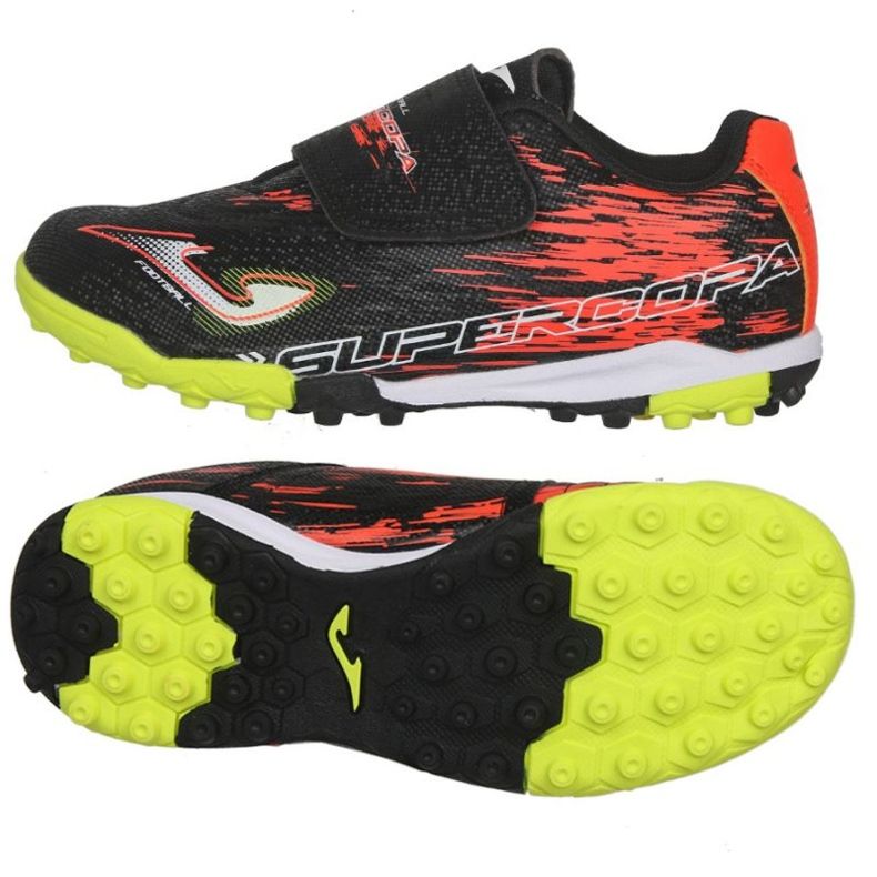 Scarpe da calcio Joma Super Copa 2301 Tf Jr SCJS2301TFV nero