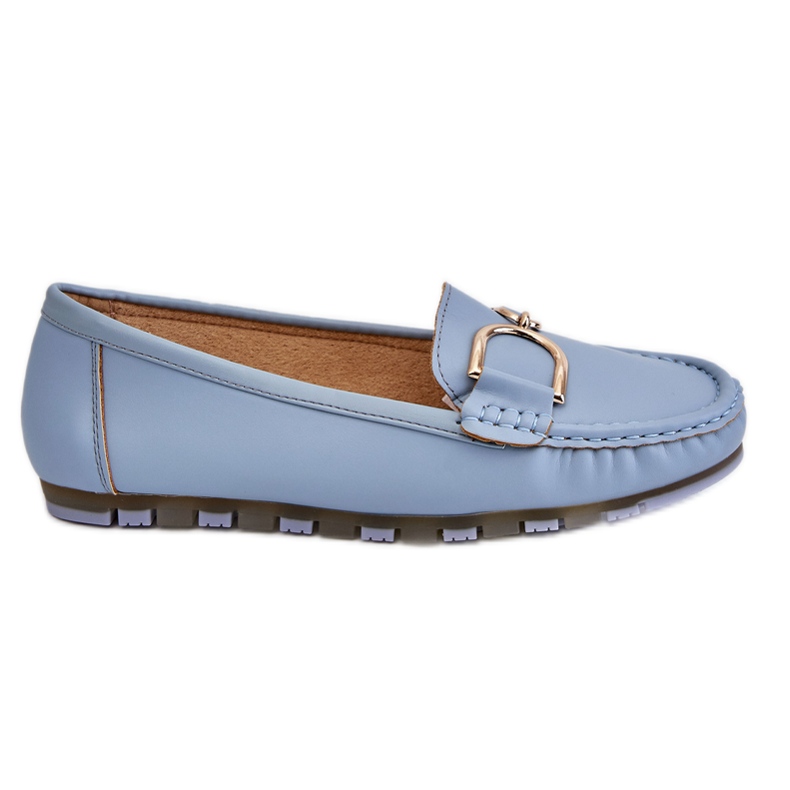 PS1 Mocassini Donna in Pelle Azzurro Downtown blu