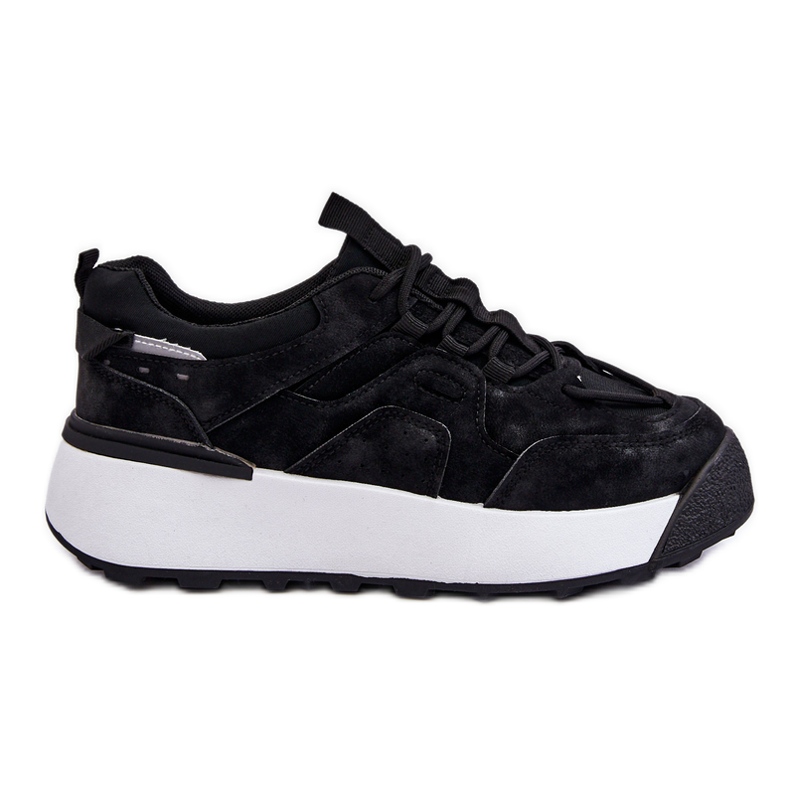 Scarpe Sportive Con Plateau Da Donna Nere Dakari nero