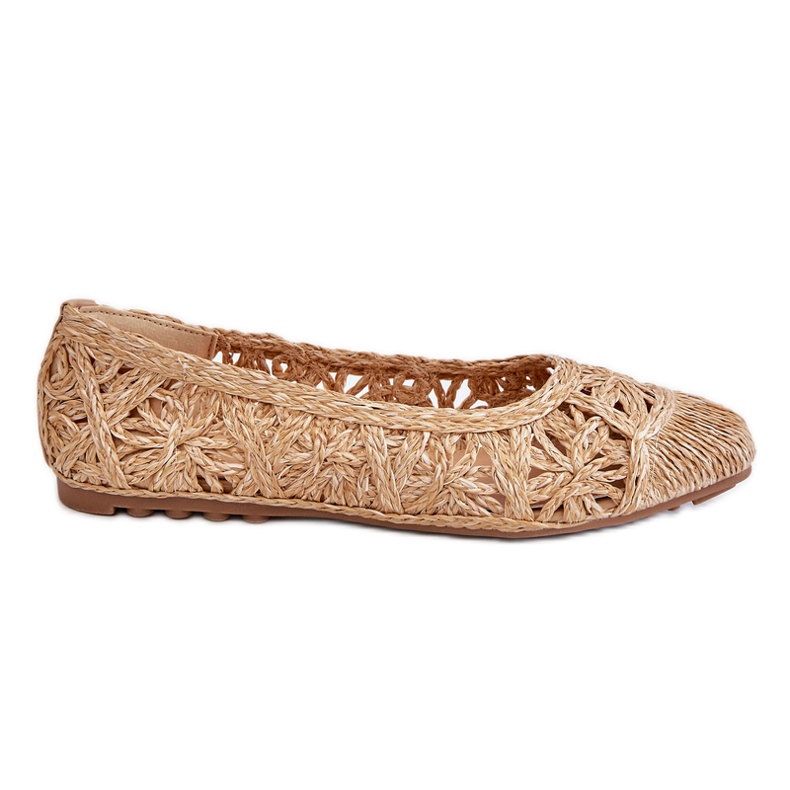 Ballerine alla moda traforate Beige Thiago