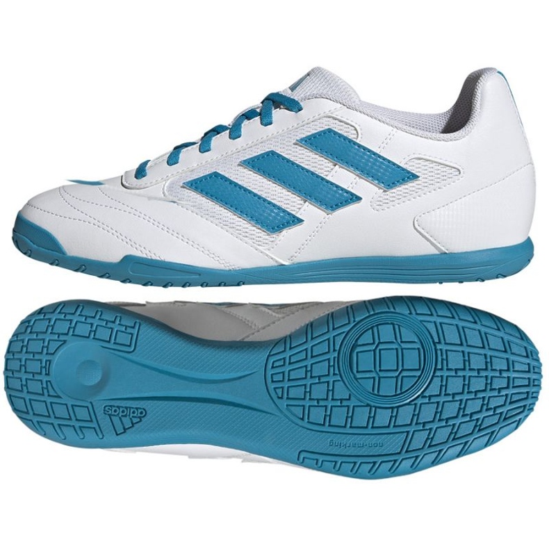 Scarpe Adidas Super Sala 2 In M GZ2560 bianca bianca