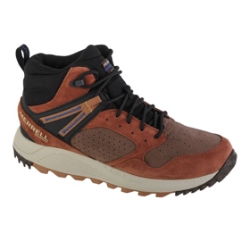 Scarpe Merrell Wildwood Sneaker Mid Wp M J067299 marrone