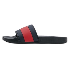 Infradito Tommy Hilfiger Rubber ht Flag Pool FM0FM04263BDS blu