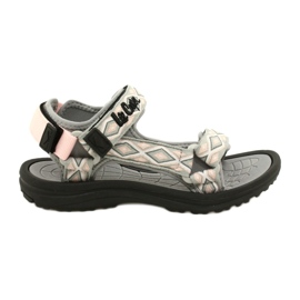 Sandali sportivi Lee Cooper LCW-23-34-1682L, grigi grigio